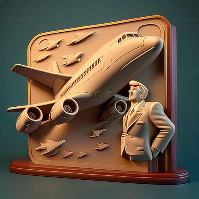 3D model Airline Tycoon 2 game (STL)